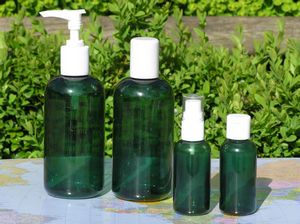 Green Plastic Bottle 100ml