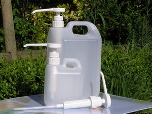 5L Jerry Can Pump White